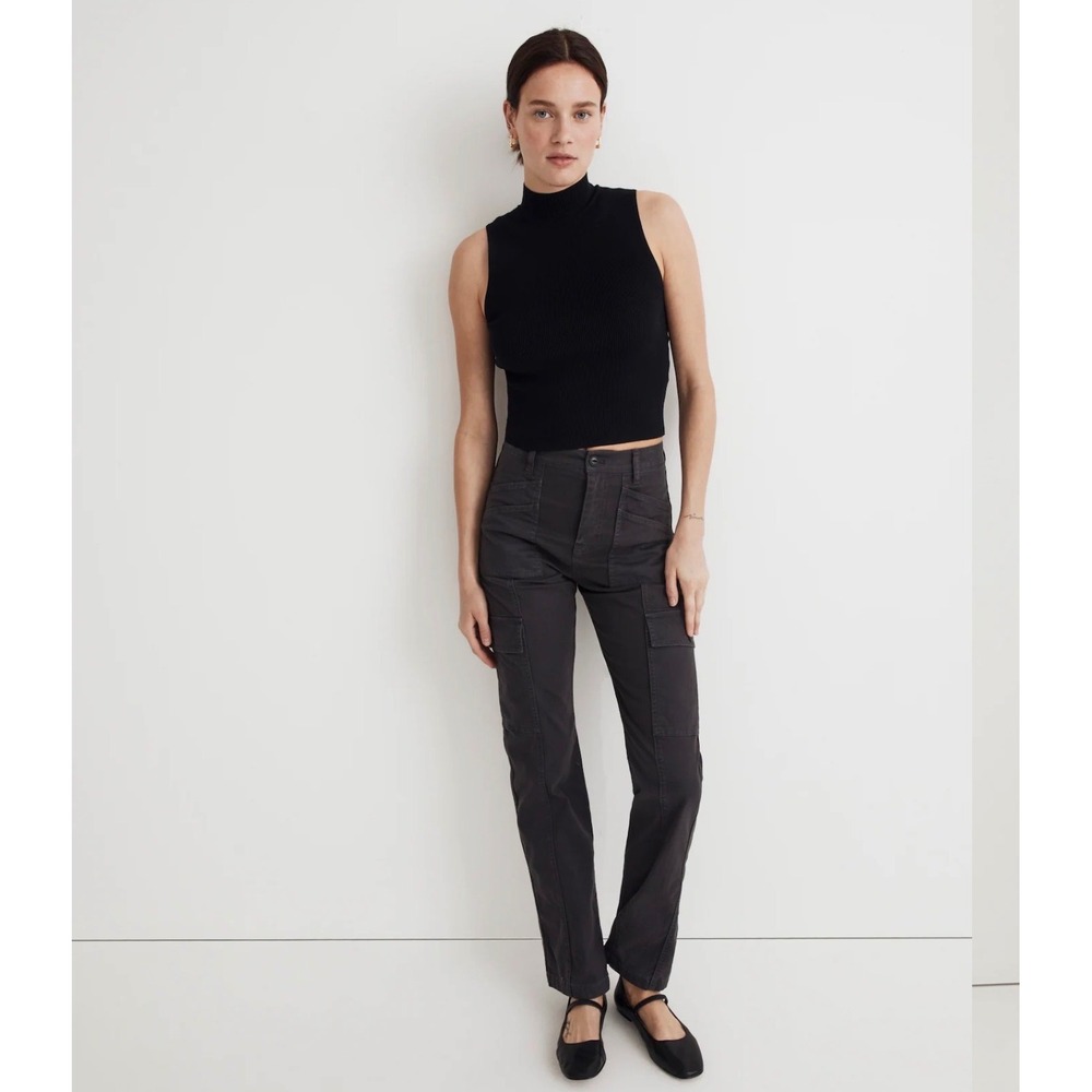 Madewell 90s Straight Cargo Pants Dark Wash Size 31